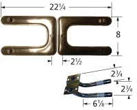 Broil King, Broil-Mate, Silver Chef Stainless Burner Kit - 18202-78202