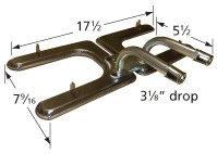 17 1/2 X 7 9/16, Fiesta Stainless Burner Kit - 19102-79402