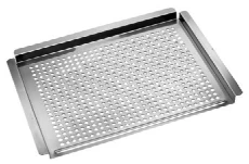Flat Stainless Steel Grill Topper