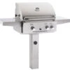 AOG 24" Natural Gas Grill On Post, Rotisserie