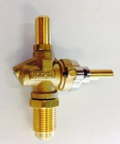 Falcon Natural Gas Brass Single Valve - 36100 -Outdoor Grill Life Shop 3610000 89518.1579793367.1500.1500