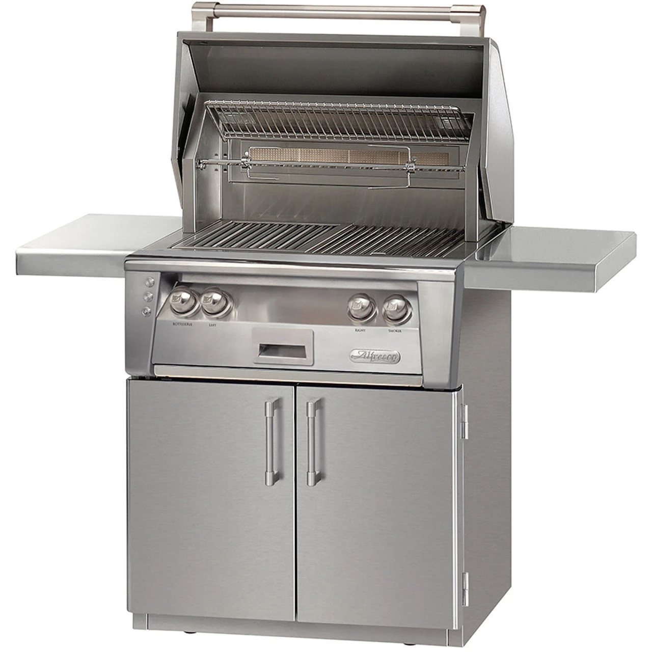 Alfresco ALXE 30" Grill On Cart, One Sear Zone 1 Alfresco ALXE 30" Grill On Cart, One Sear Zone