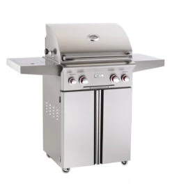 AOG 24" Portable T Series Propane Grill On Cart, Rotisserie
