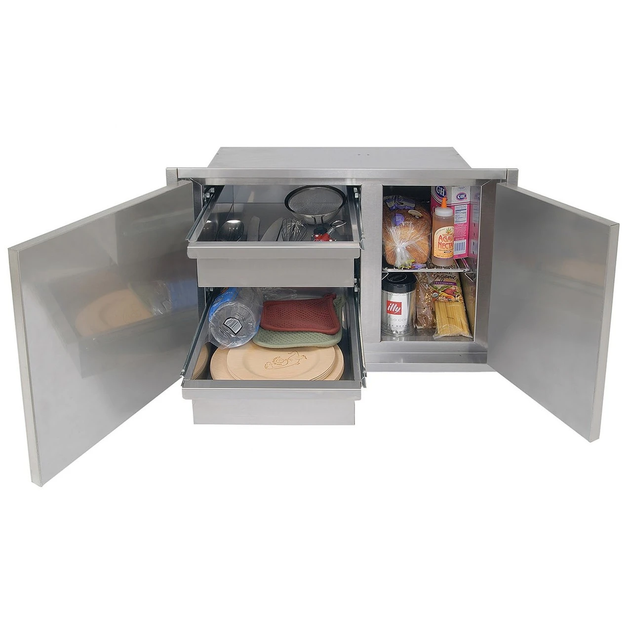 Alfresco 30" High Profile Sealed Dry Storage Pantry - AXEDSP-30H 1 Alfresco 30" High Profile Sealed Dry Storage Pantry - AXEDSP-30H