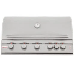 Blaze 40" 5 Burner Built-in Grill, Rear Burner And Lighting System - BLZ-5LTE2
