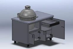 Challenger Designs Torch 54" Cart - Kamado Joe Big Joe II -Outdoor Grill Life Shop Challenger Torch Cart Kamado Joe 43965.1634154703.1500.1500