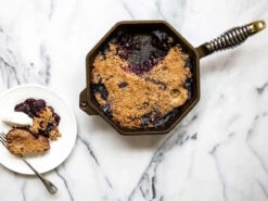 Finex 12" Cast Iron Skillet -Outdoor Grill Life Shop FINEX Berry Crisp 88614.1605903332.1500.1500