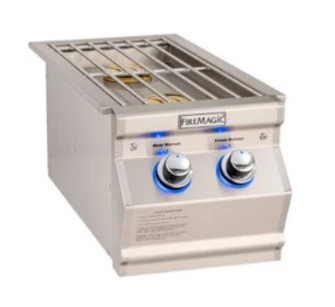 Fire Magic Aurora Built-in Double Side Burner - 32817 1 Fire Magic Aurora Built-in Double Side Burner - 32817
