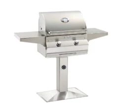 Firemagic Choice C430s Grill On Patio Post Mount