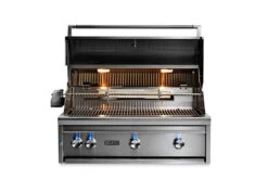Lynx 36" Built-In Grill - All Trident W/ Rotisserie - L36ATR -Outdoor Grill Life Shop Lynx 36 Grill Lid Open Lights 78128.1636563602.1500.1500