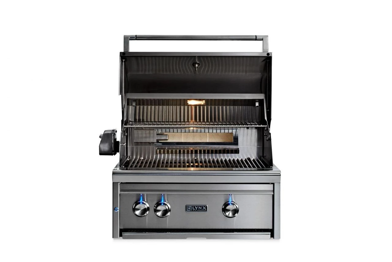 Lynx 27" Built-in Grill W All Ceramic Burners And Rotisserie - L27R 2 Lynx 27" Built-in Grill W All Ceramic Burners And Rotisserie - L27R - Image 2
