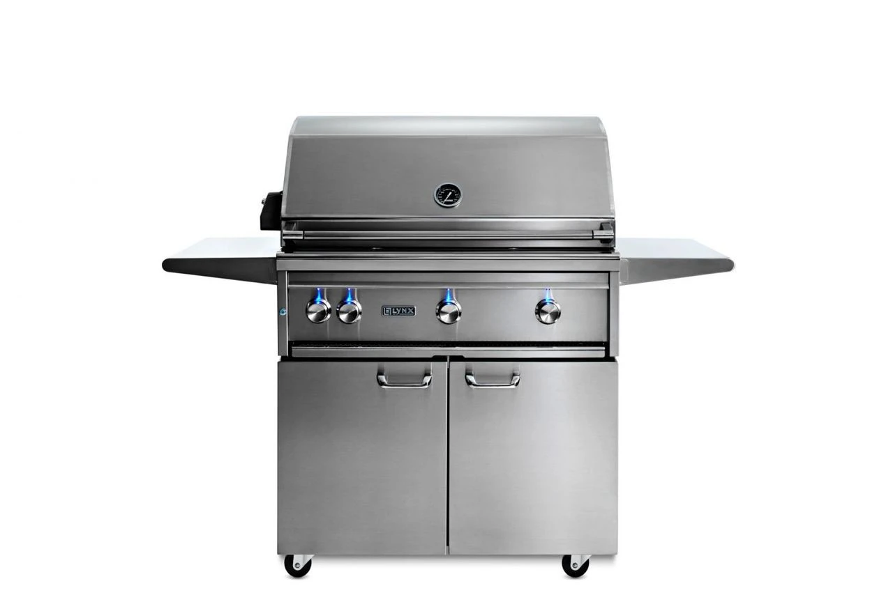 Lynx 36" Freestanding Grill - All Trident W/ Flametrak And Rotisserie - LF36ATRF 4 Lynx 36" Freestanding Grill - All Trident W/ Flametrak And Rotisserie - LF36ATRF - Image 4
