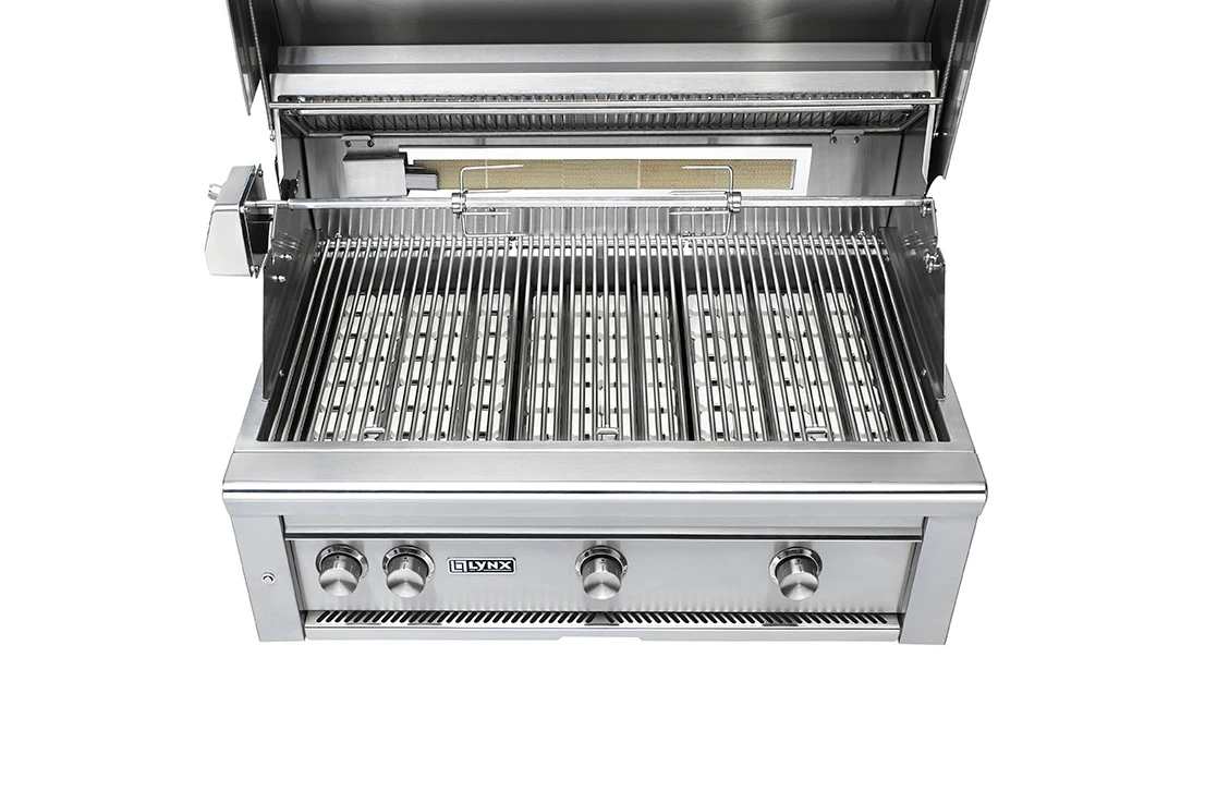 Lynx 36" Built-in Grill W All Ceramic Burners And Rotisserie - L36R-3 3 Lynx 36" Built-in Grill W All Ceramic Burners And Rotisserie - L36R-3 - Image 3