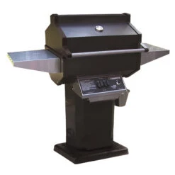 Phoenix Black Grill On Aluminum Deck/Patio Mount - PFMGBOP