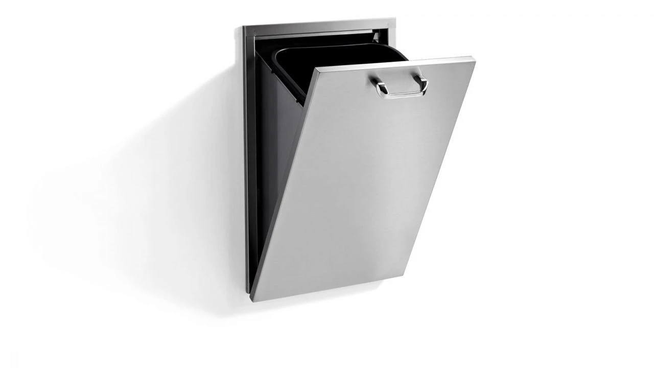 Sedona By Lynx 18" Outdoor Trash Center - L18TC 2 Sedona By Lynx 18" Outdoor Trash Center - L18TC - Image 2