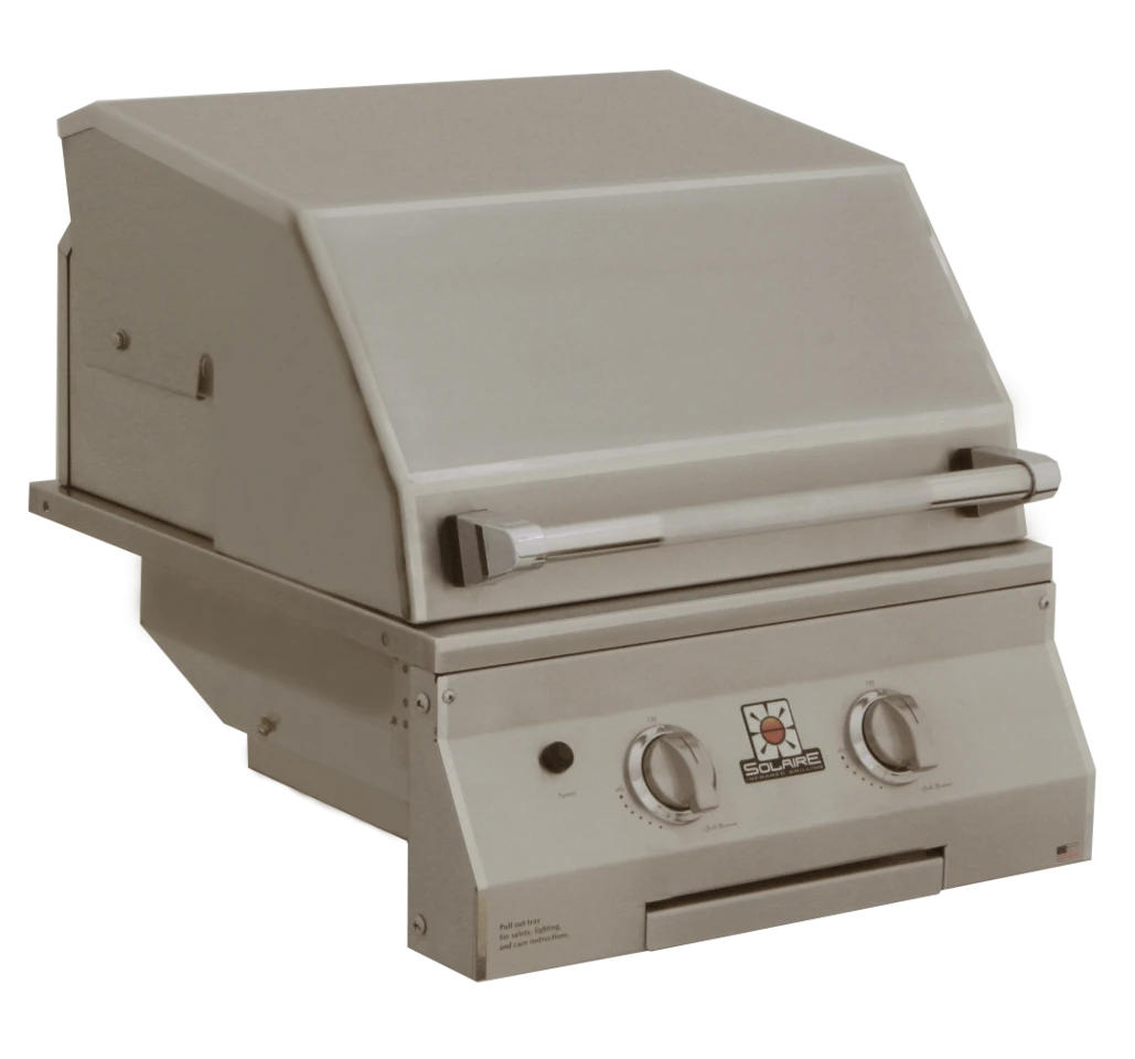 Solaire 21" IRBQ Deluxe InfraVection Built-In Grill 1 Solaire 21" IRBQ Deluxe InfraVection Built-In Grill