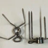Stainless Steel Heavy Duty Rotisserie Forks For 5/8" Hexagon Rods - 4PF304