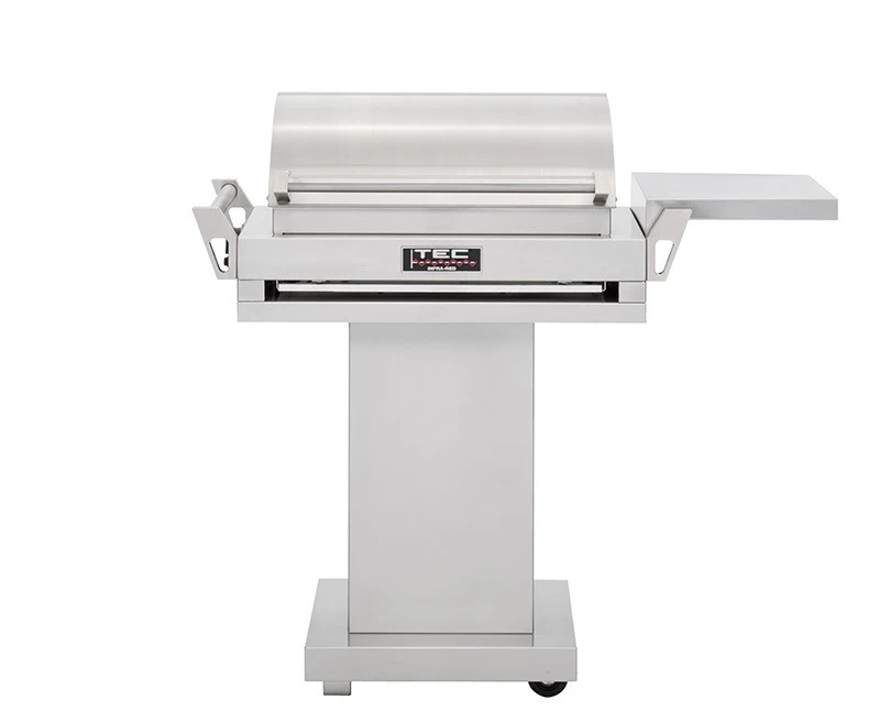 TEC Infrared Grill | G-Sport FR On Pedestal With Side Shelf 1 TEC Infrared Grill | G-Sport FR On Pedestal With Side Shelf
