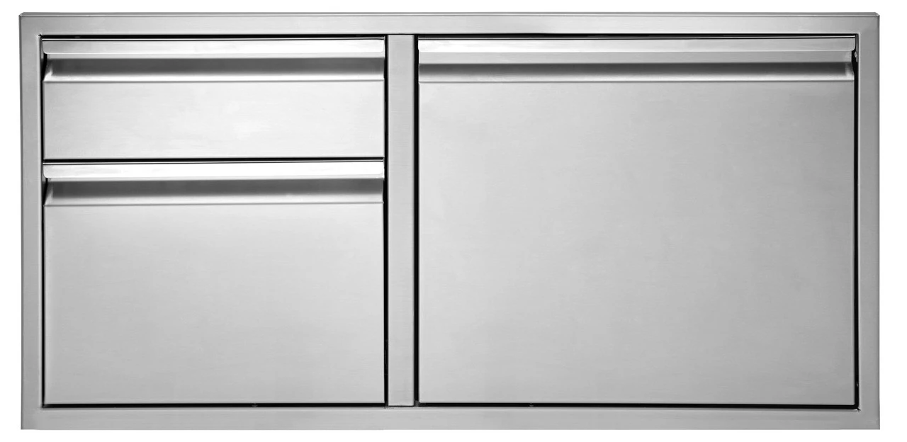 Twin Eagles 30" Door/Two Drawer Combo - TEDD302-B 1 Twin Eagles 30" Door/Two Drawer Combo - TEDD302-B