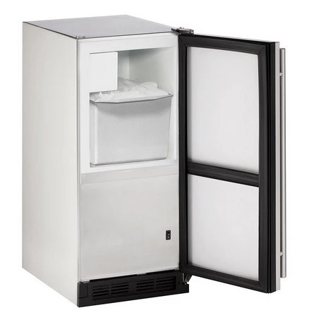 Uline 15" Stainless Steel Ice Maker - UOCR115-SS01B 2 Uline 15" Stainless Steel Ice Maker - UOCR115-SS01B - Image 2