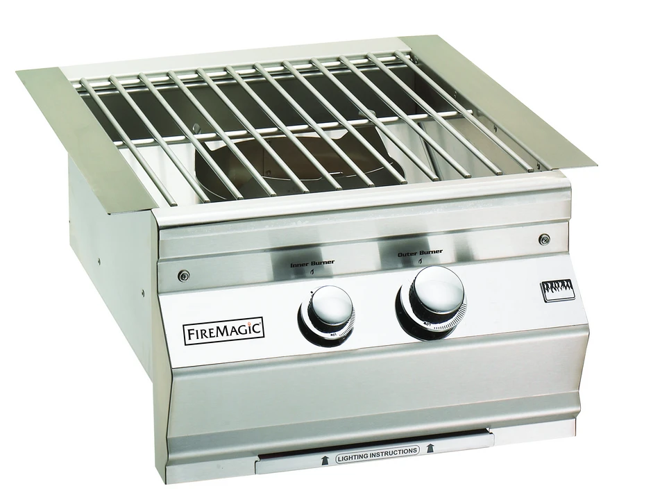 Fire Magic Built-in Classic Power Burner W Stainless Grids 1 Fire Magic Built-in Classic Power Burner W Stainless Grids