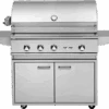 Delta Heat 38" Freestanding Grill W Rotisserie, Sear Zone - DHBQ38RS+DHGB38