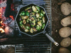 Finex 10" Cast Iron Skillet - No Lid 8 Finex 10" Cast Iron Skillet - No Lid -Outdoor Grill Life Shop finex 12 cast iron skillet brussel sprouts 83403.1559682620.1500.1500