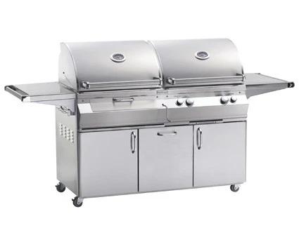 Fire Magic Aurora A830I Charcoal/Gas Grill On Cart, No Rotisserie 1 Fire Magic Aurora A830I Charcoal/Gas Grill On Cart, No Rotisserie