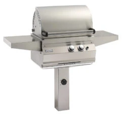 Firemagic Legacy Deluxe Natural Gas Grill On In-Ground Post