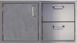 30" Single Door - 2 Drawer Combo, 260 Series