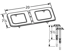 14212-70301 Jacuzzi Replacement Stainless Figure-8