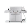Weber S-670 Summit Natural Gas Grill, Sear Burner, Rotis, Side-Burner