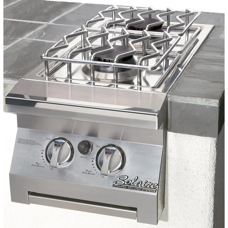 Solaire Built-in Double Side Burner - IRSB14 2 Solaire Built-in Double Side Burner - IRSB14 - Image 2